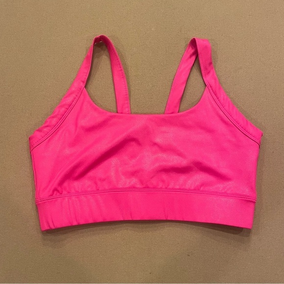 Carbon38 Other - Carbon 38 Galaxy V-Back Sports Bra Pink Oil Slick Size Medium